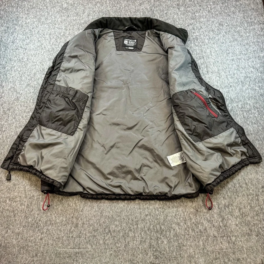 Carhartt Model 0V2286-M Rain Defender Puffer Vest Black Men 2xl Gorpcore